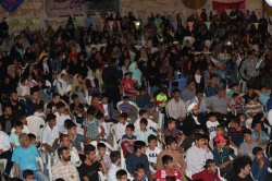 جشن بزرگ نیمه شعبان با حضور بیش از هزار نفر در باشگاه کاوه منطقه بازار چشمه علی برگزار شد + تصاویر