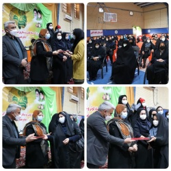 برگزاری جشن میلاد بانوی آب و آئینه در آموزشگاه شاهد اطهر شهرستان مسجدسلیمان+ تصاویر
