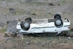 واژگونی خودرو در محور هفتکل - باغملک ۲ کشته و یک مصدوم بر جا گذاشت