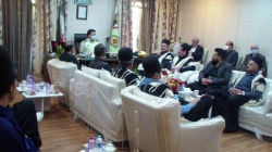 نشست فرمانده انتظامی مسجدسلیمان با جمعی از سران طوایف، معتمدین و ریش سفیدان