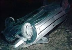 یک کشته و دو زخمی در حادثه سقوط یک دستگاه خودرو به دره در منطقه تاراز