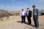 بازدید دادستان مسجدسلیمان از مناطق آتش سوزی اخیر در مراتع شهرستان