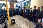 مراسم تقدیر از جانبازان و پاسداران در دفتر امام جمعه مسجدسلیمان برگزار شد