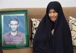 مادر شهید عبدالغفور کاظمی به فرزند شهیدش پیوست