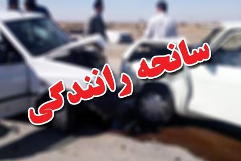 برخورد سه خودرو پراید با یکدیگر در مسیر دو راهی لالی به پلیس راه مسجدسلیمان۶ نفر مصدوم شدند