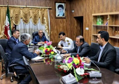 جلسه اعضای شورای اسلامی شهر با رییس پلیس راهور مسجدسلیمان برگزار شد