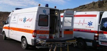 ۵ مصدوم در پی تصادف دو خودرو در مسجدسلیمان