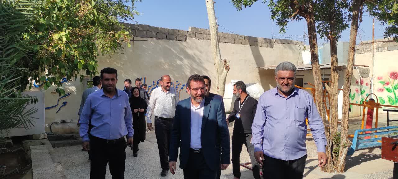 بازدید سرپرست فرمانداری مسجدسلیمان از کمپ ترک اعتیاد طلوع دوباره مسجدسلیمان+تصاویر
