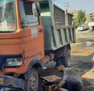 گزارش عملکرد سه ماهه واحد موتوری شهرداری مسجدسلیمان
